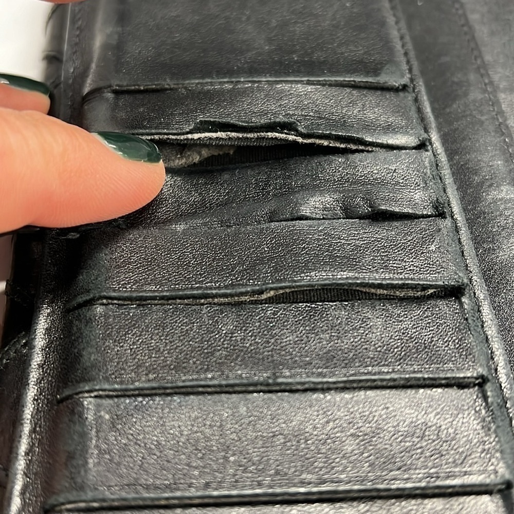 Chanel Black Quilted Lambskin Leather Clutch Long Portef Rab Gous Wallet in Box - Picture 11 of 16